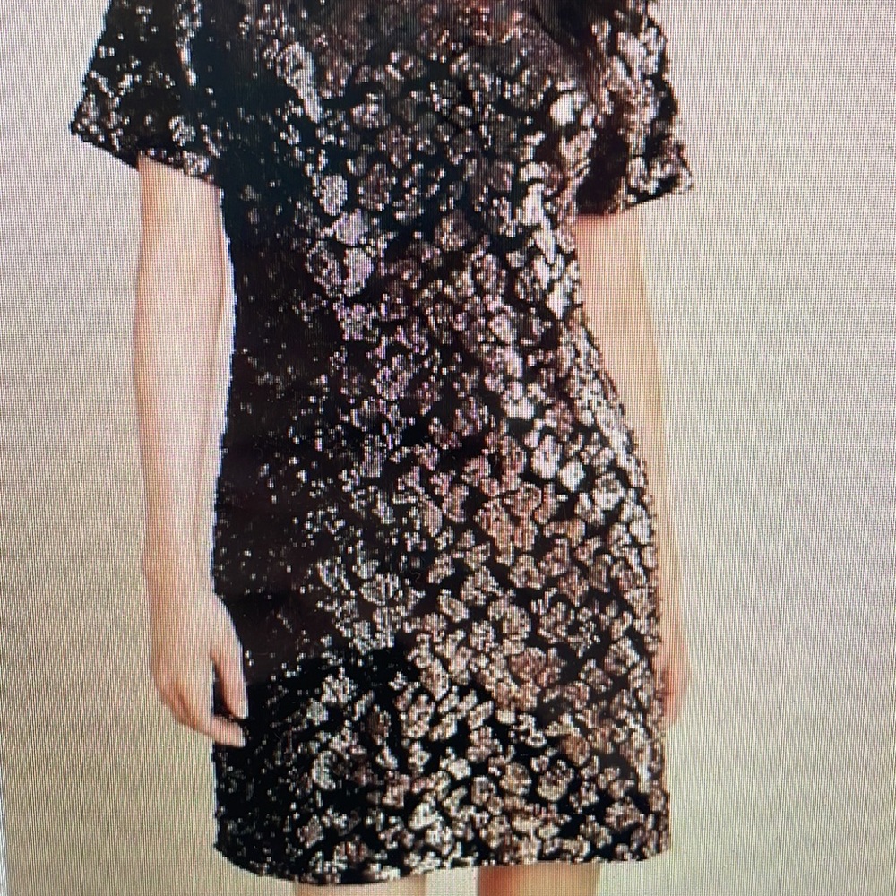 Anthropologie Ro&De Andi Sequin Tee Dress